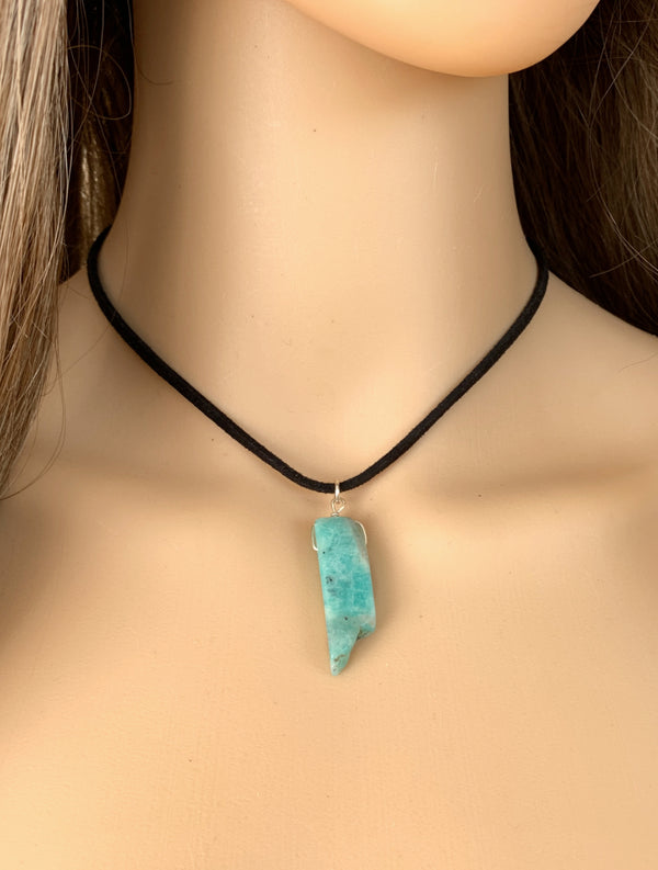 Amazonite Choker Necklace