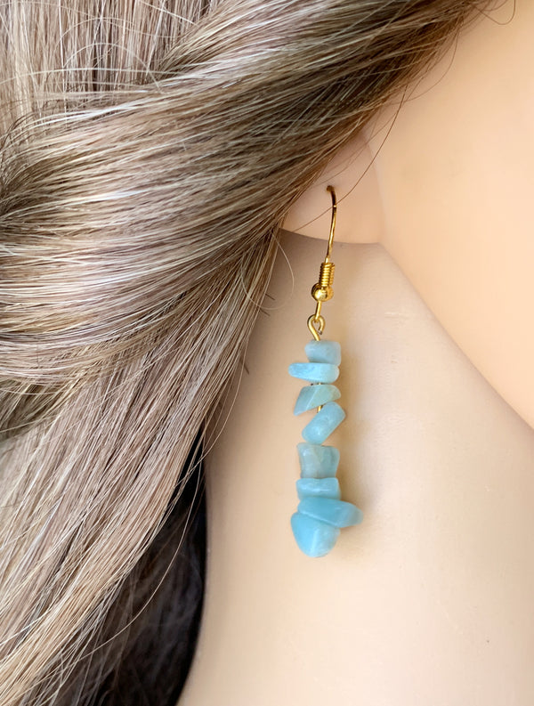 Amazonite Earrings