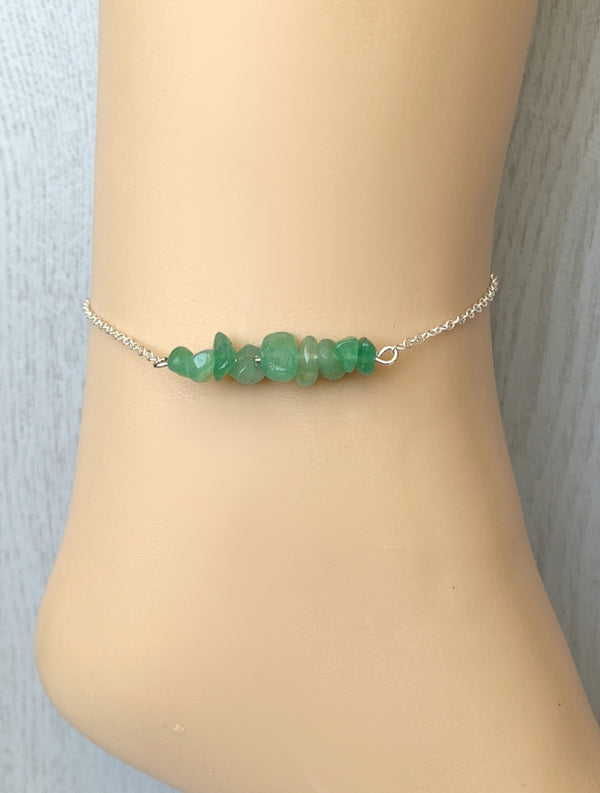 Aventurine Anklet