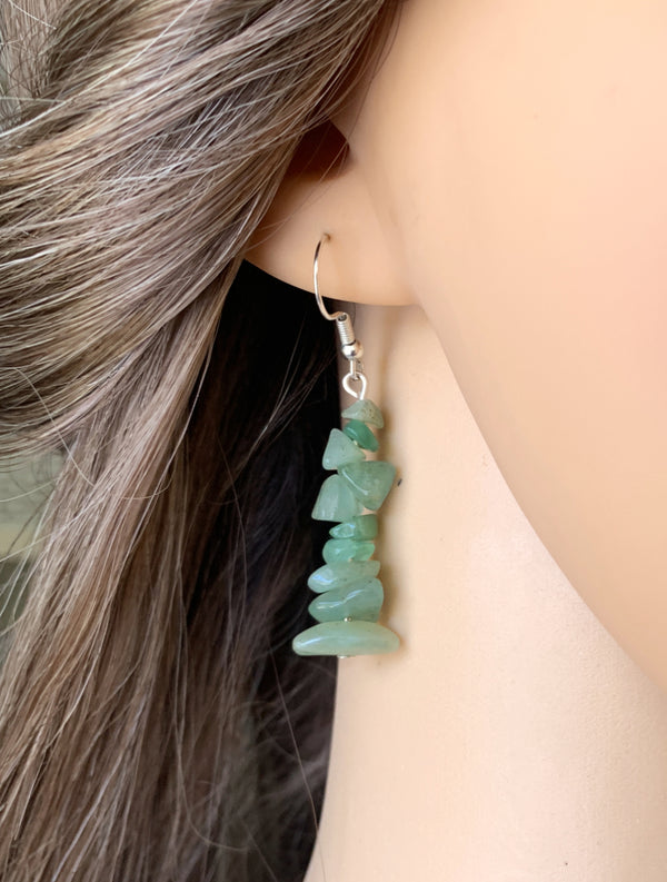 Green Aventurine Earrings