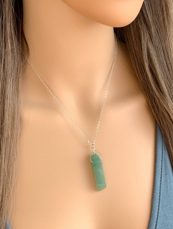 Aventurine Crystal Necklace