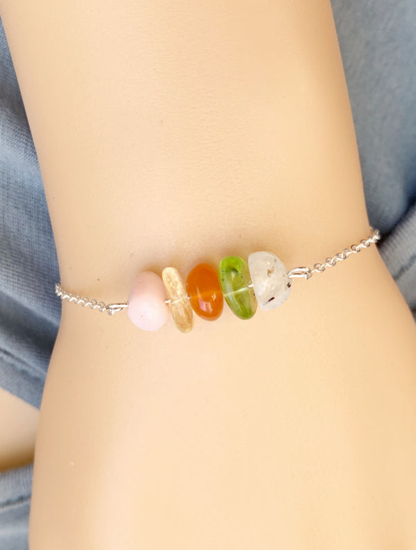 Cancer Crystal Anklet