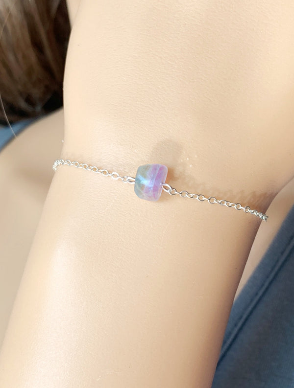 Dainty Fluorite Bracelet