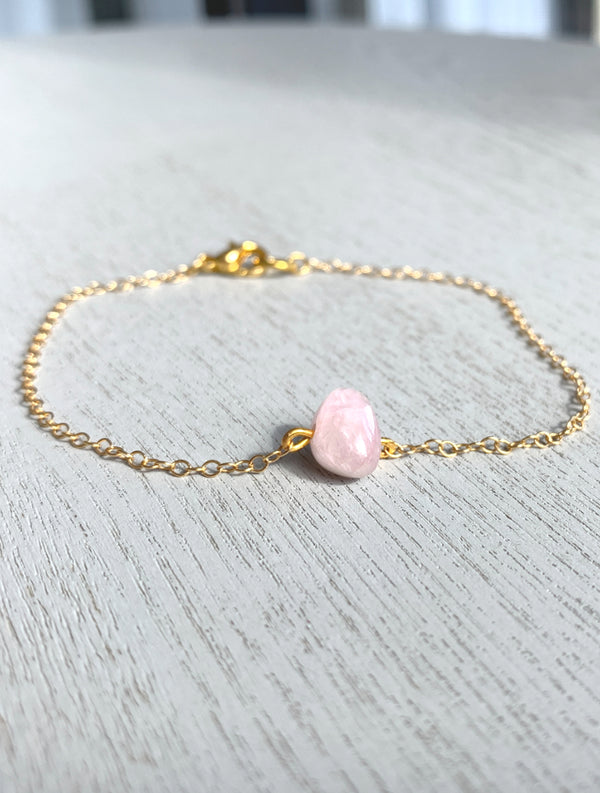 Tiny Kunzite Bracelet