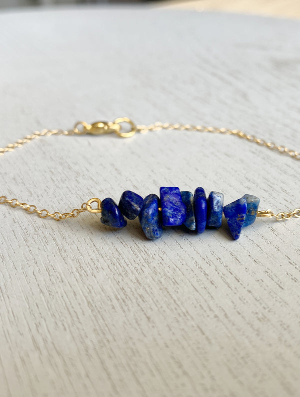 Lapis Lazuli Anklet