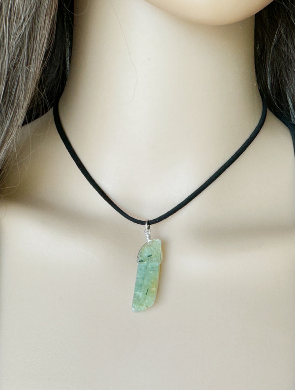 Prehnite Choker Necklace