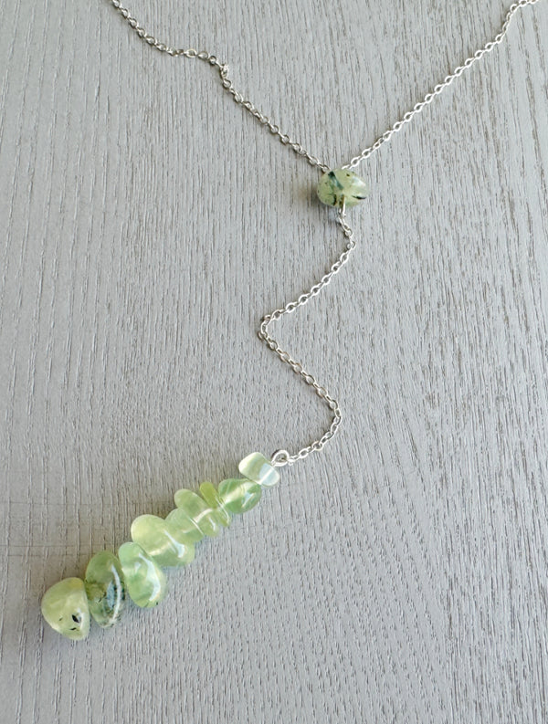 Prehnite Stone Necklace