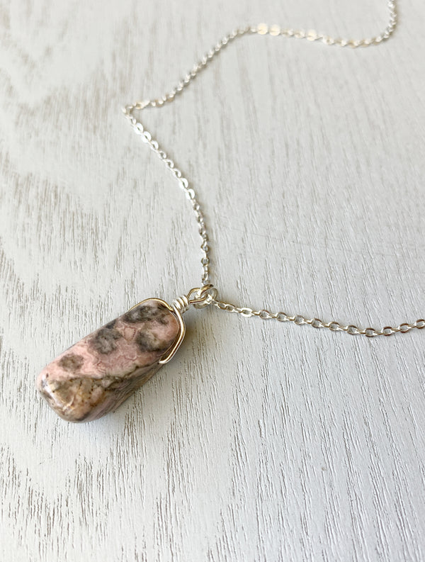 Rhodochrosite Necklace