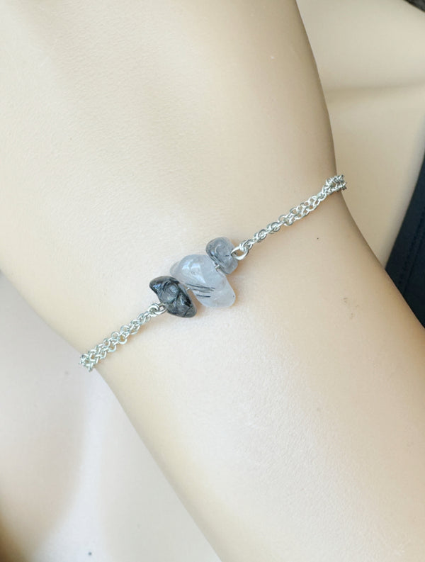 Rutilated Quartz Bracelet