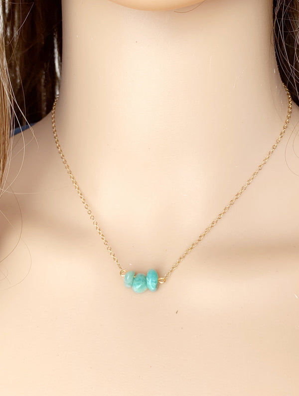 Amazonite Stone Necklace