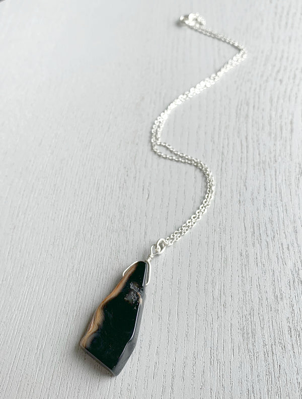 Black Agate Necklace