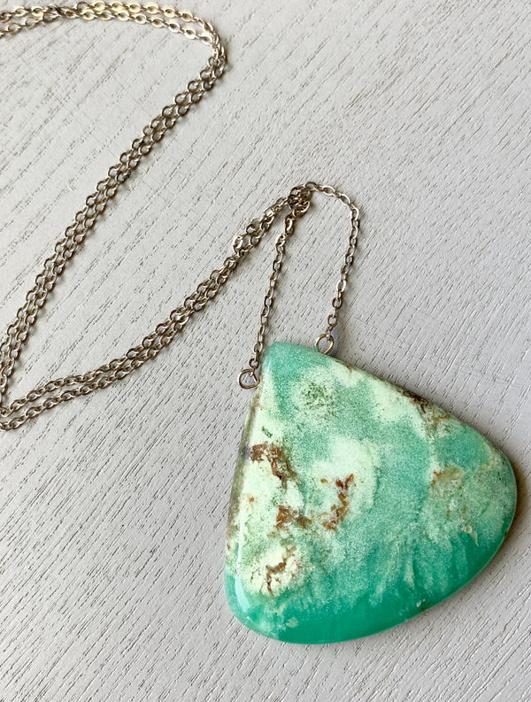 Chrysoprase Necklace