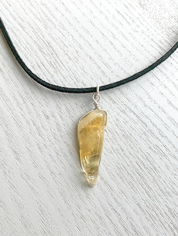 Citrine Choker Necklace