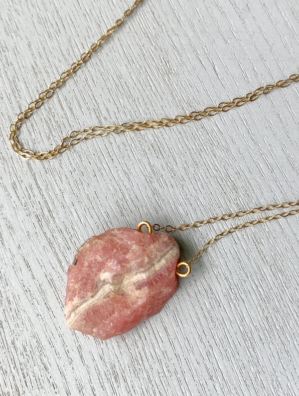 Rhodochrosite Necklace