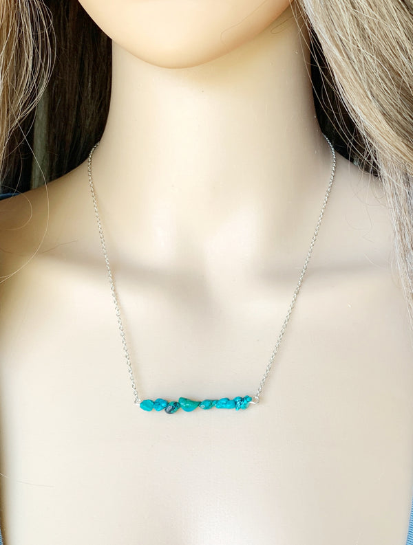 Raw Turquoise Necklace