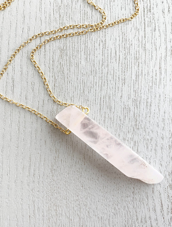 Rose Quartz Necklace